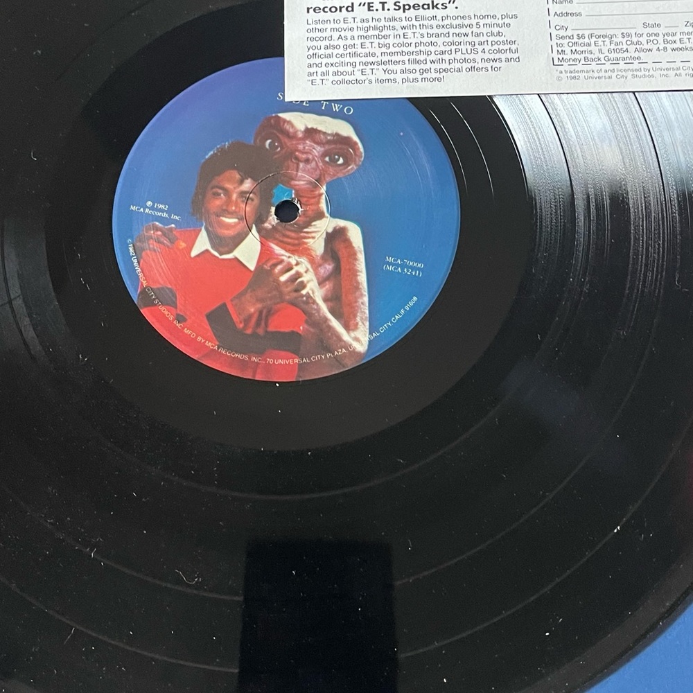 Michael Jackson E.T. 1982 Vinyl LP Record Box Set Collectible - Picture 2 of 6